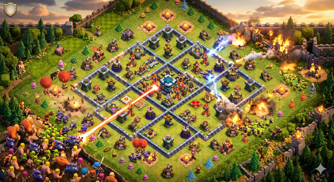 Clash of Clans Guide Best Base Building and Attack Strategies